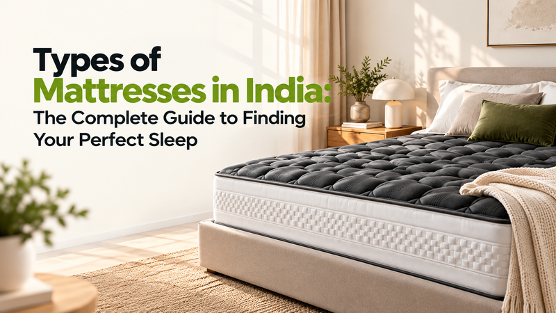 Types of Mattresses in India: The Complete Guide to Finding Your Perfect Sleep