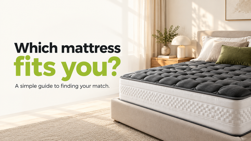 Different Bodies, Different Sleep Styles — How to Choose the Right Mattress for Your Body