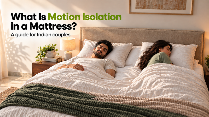 What Is Motion Isolation in a Mattress? A Complete Guide for Indian Couples